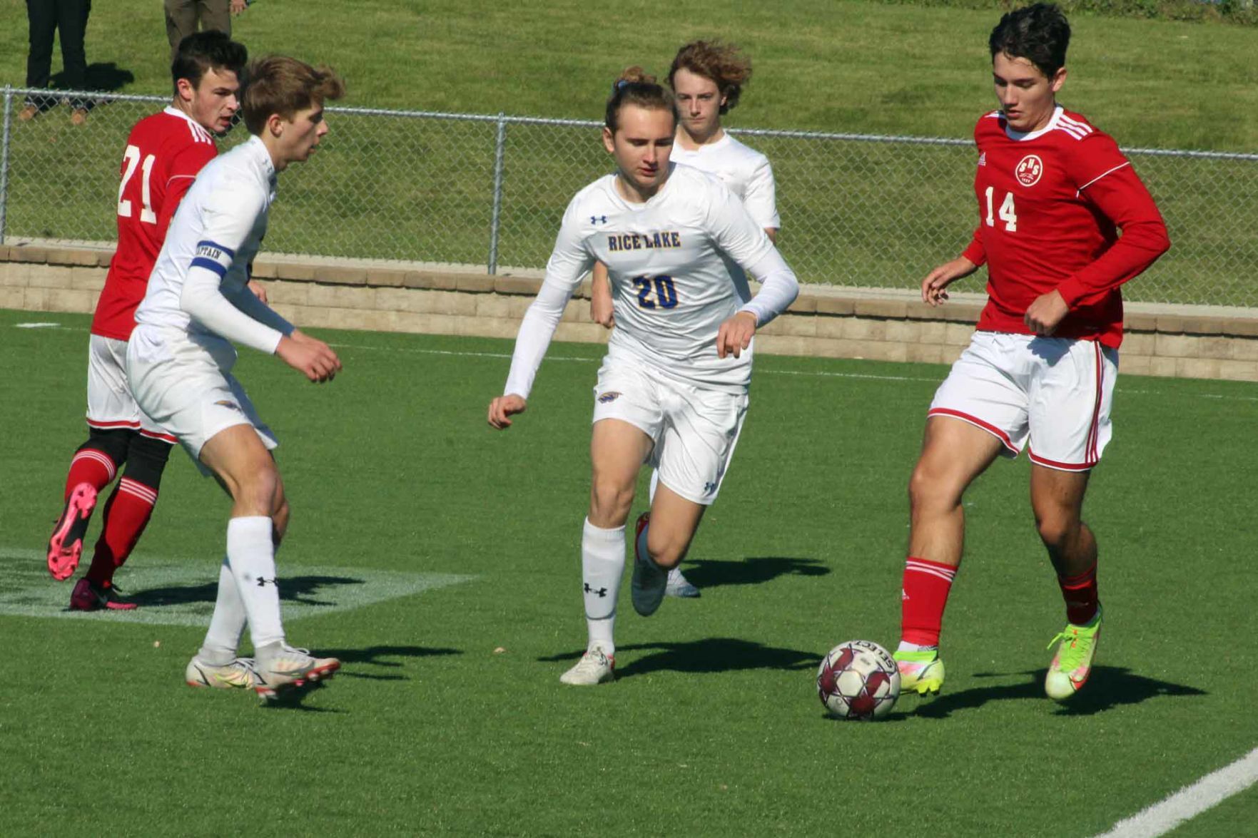 Rice Lake boys soccer vs. Shorewood at Division 3 state tournament 11-5-21